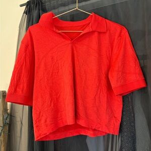 Women’s Lululemon cropped Polo